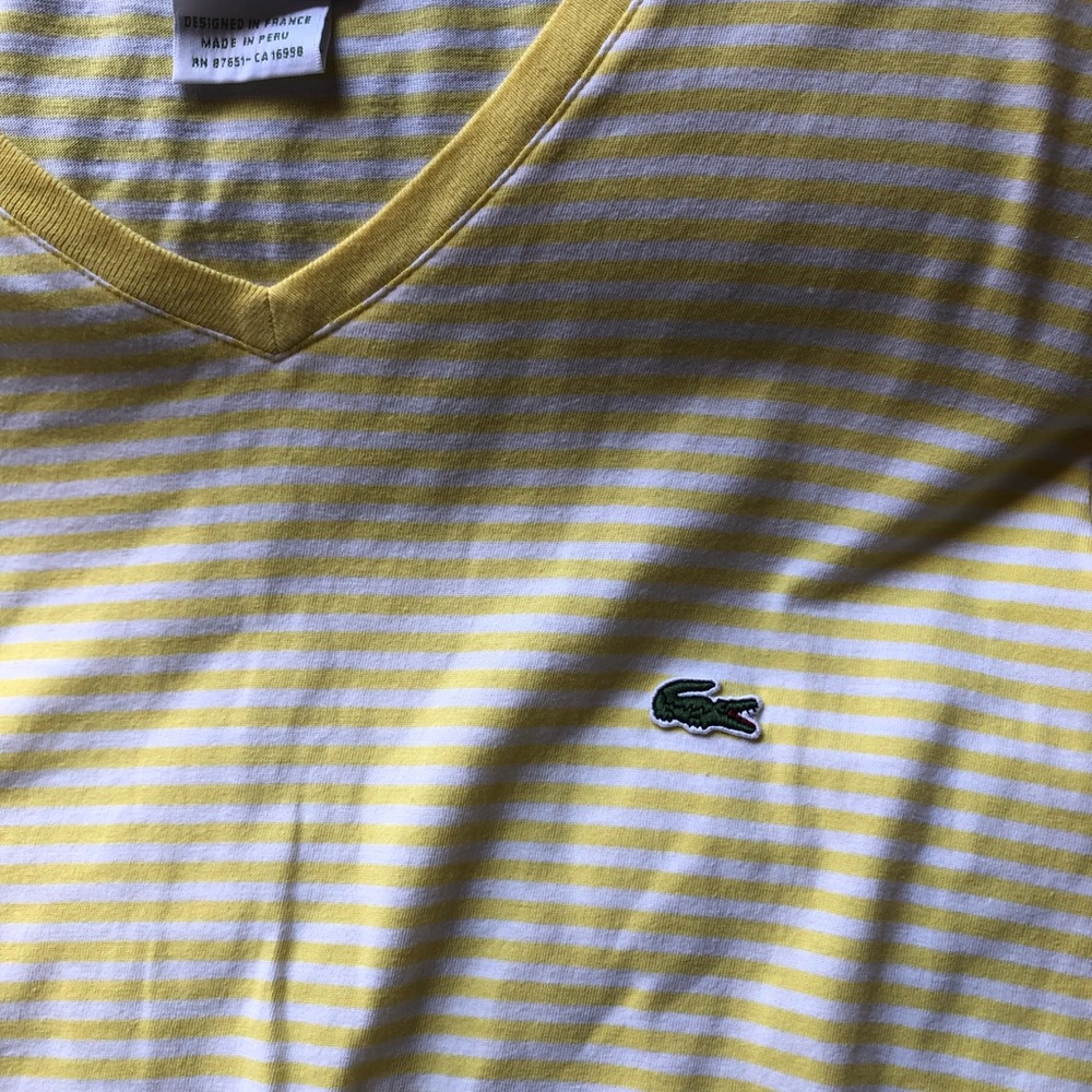 LACOSTE Women’s Size 4 T Shirt